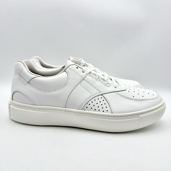 SAS Mens High Street Leather Sneakers US 10 XW EU 43 White Lace-Up NIB - Picture 3 of 14
